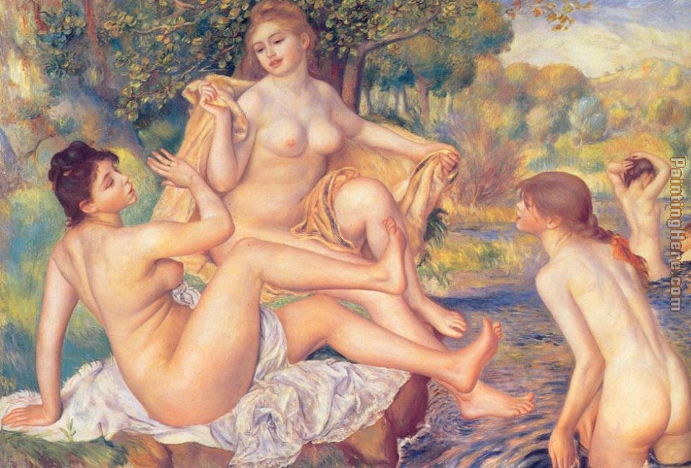Pierre Auguste Renoir The Large Bathers